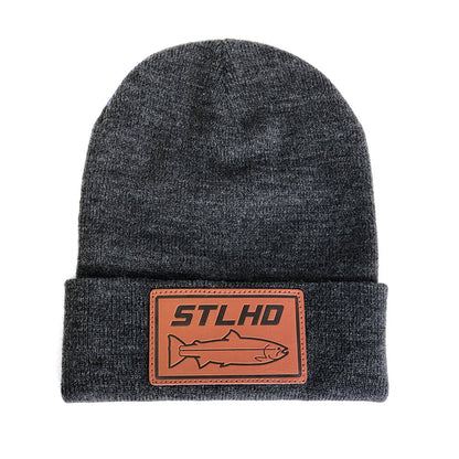 STLHD Rawhide Grey Beanie Knit Hat