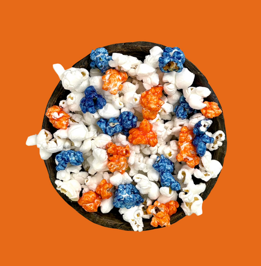 Midtown POP Blue and Orange Team 🏀 🏈 ⚾️ 🏒 ⚽️ Gourmet Popcorn