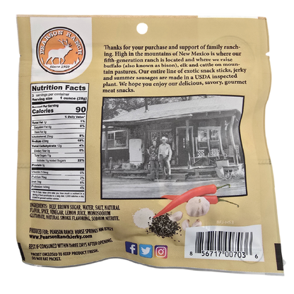 Pearson Ranch - Hot & Sweet Beef Jerky - 3 oz