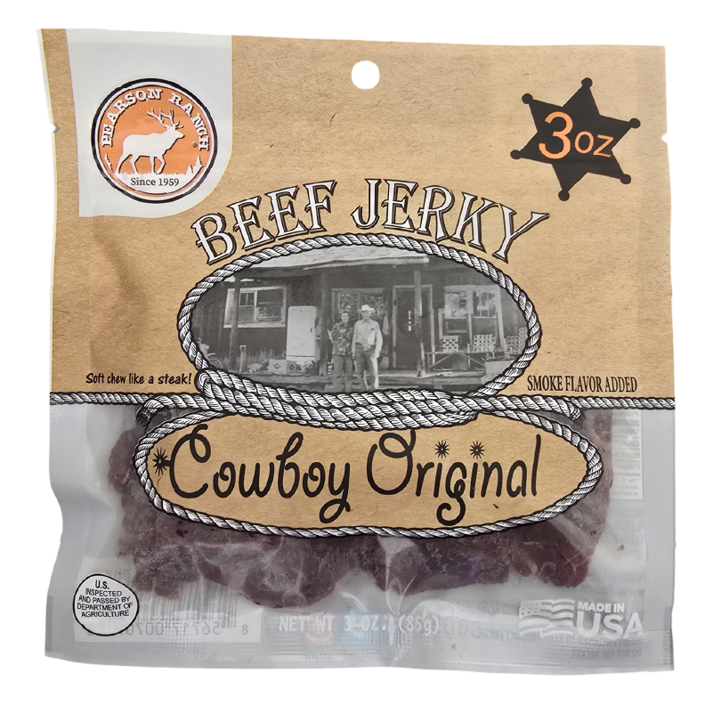 Pearson Ranch - Cowboy Original Beef Jerky - 3 oz