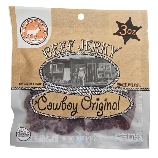 Pearson Ranch - Cowboy Original Beef Jerky - 3 oz