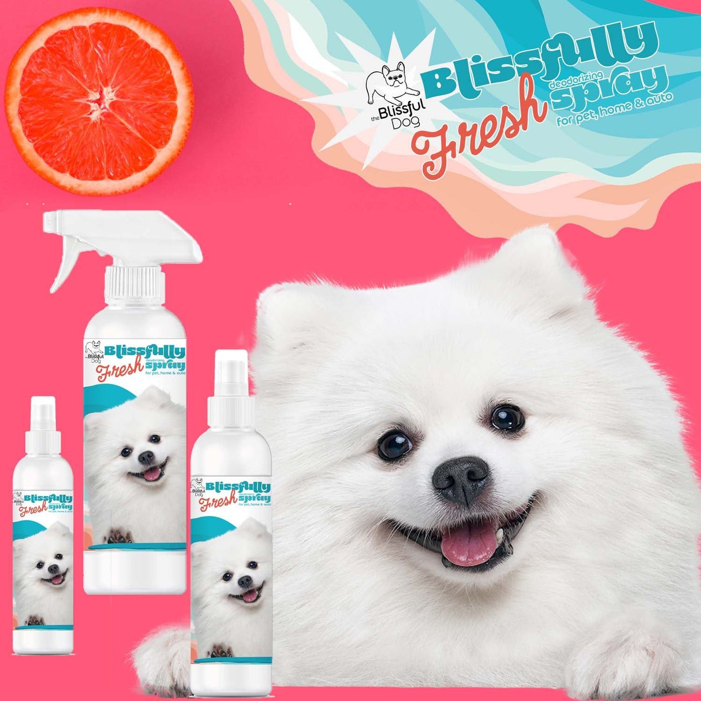 The Blissful Dog Blissfully Fresh™ Deodorizing Spray