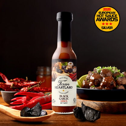 Texan Heartland Black Garlic Arbol Hot Sauce