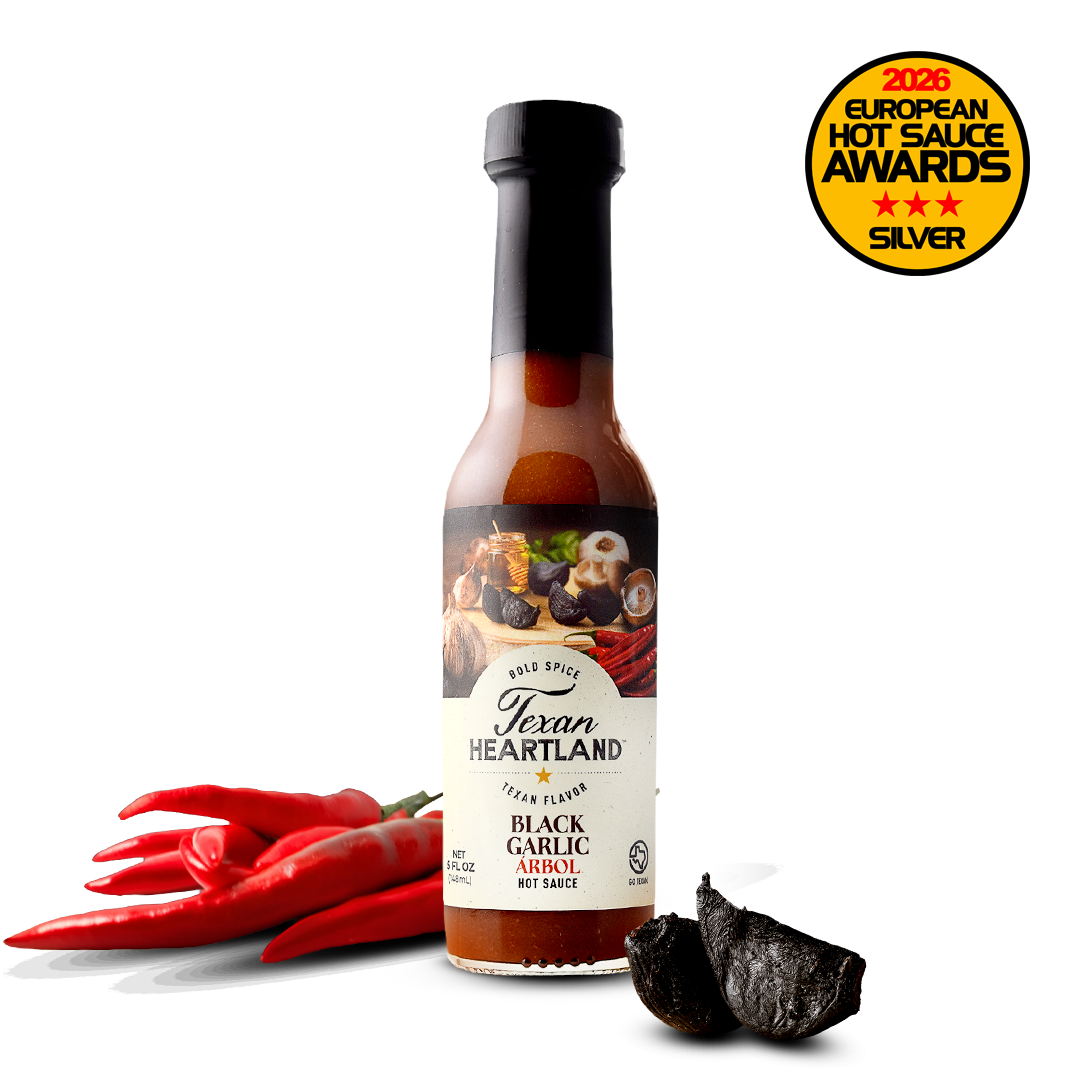 Texan Heartland Black Garlic Arbol Hot Sauce