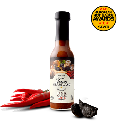 Texan Heartland Black Garlic Arbol Hot Sauce