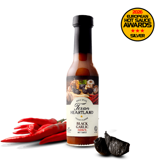 Texan Heartland Black Garlic Arbol Hot Sauce