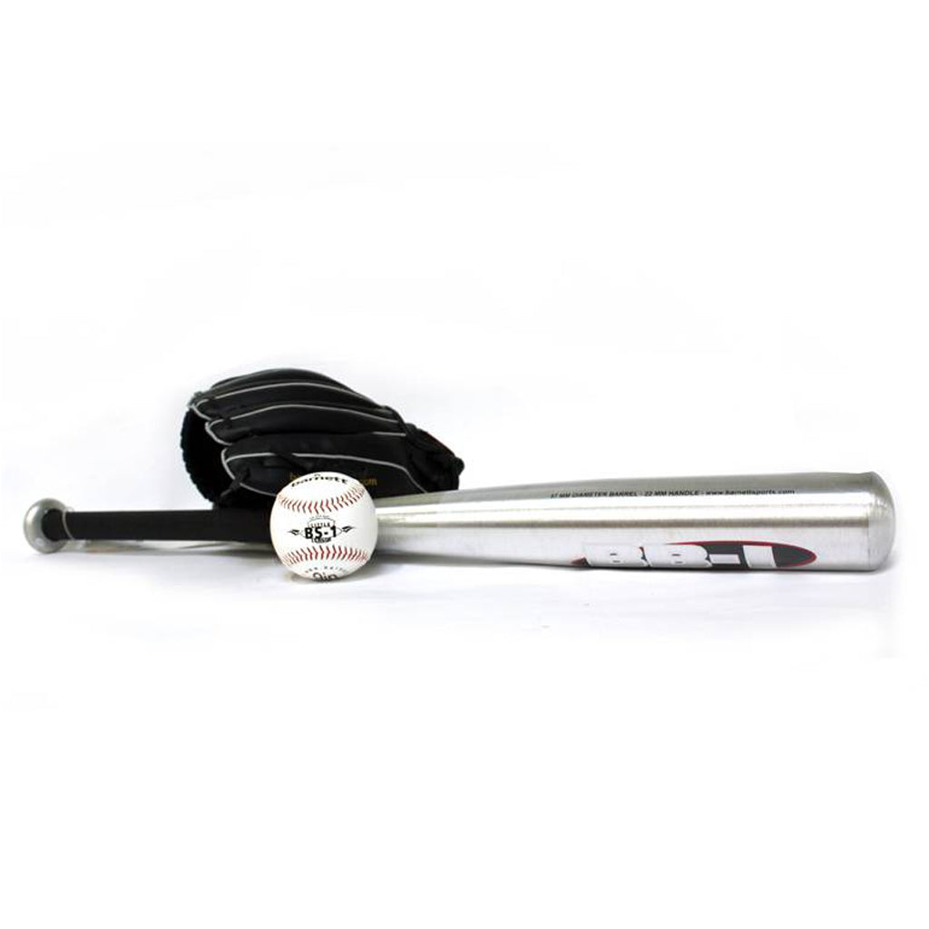 Barnett BGBA-3 Initiation baseball set, youth - Ball, Glove, Aluminum bat (BB-1 28”, JL-110, BS-1 9”)