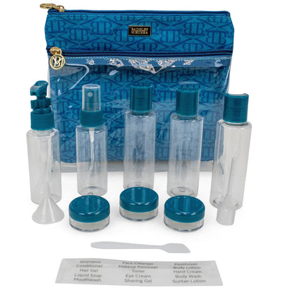 Travellty Essence TSA Approved 12 Piece Bottle Set