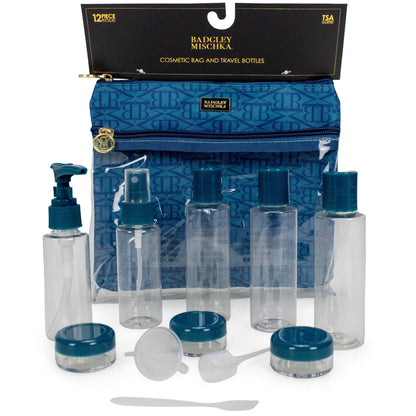 Travellty Essence TSA Approved 12 Piece Bottle Set