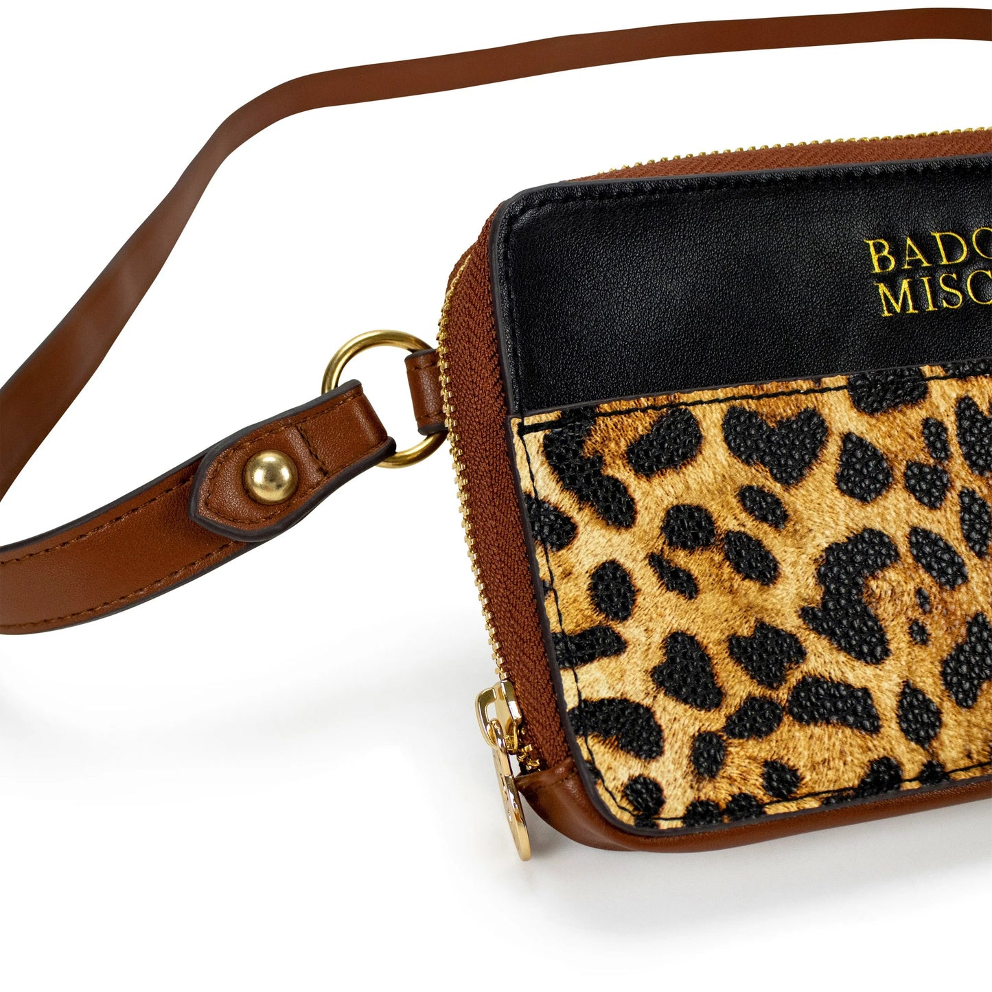 Badgley Mischka  Leopard Belt Bag | Crossbody Sling