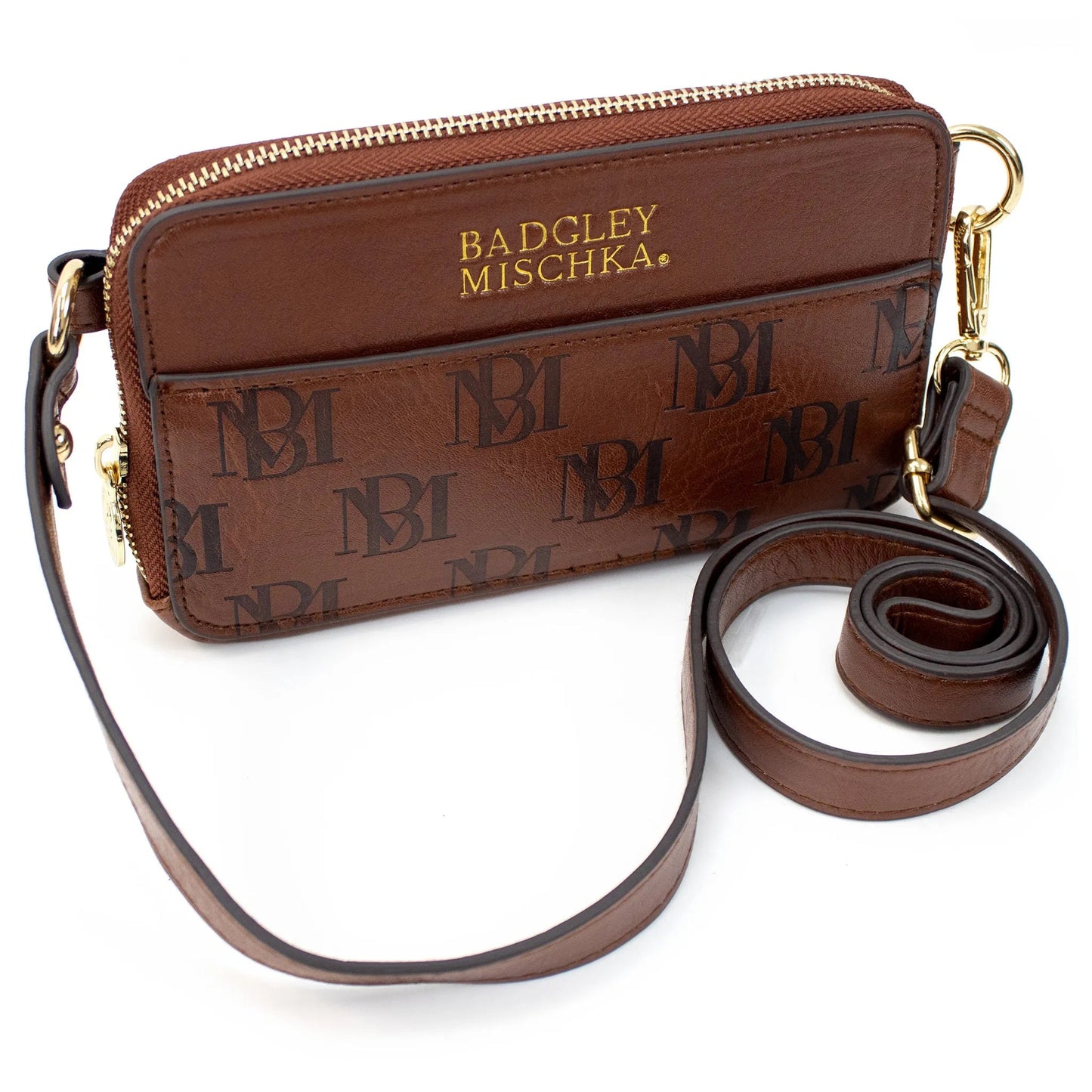 Badgley Mischka  Madalyn Monogram Belt Bag | Crossbody Sling