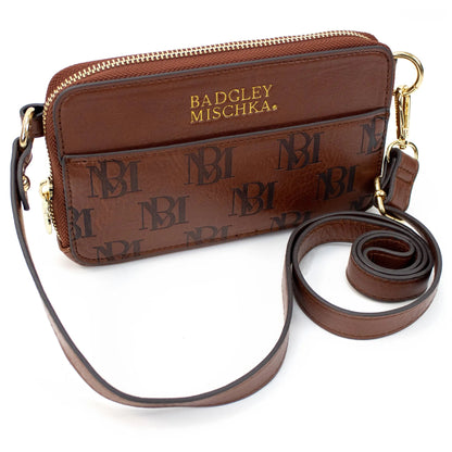 Badgley Mischka  Madalyn Monogram Belt Bag | Crossbody Sling