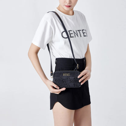 Badgley Mischka  Madalyn Monogram Belt Bag | Crossbody Sling