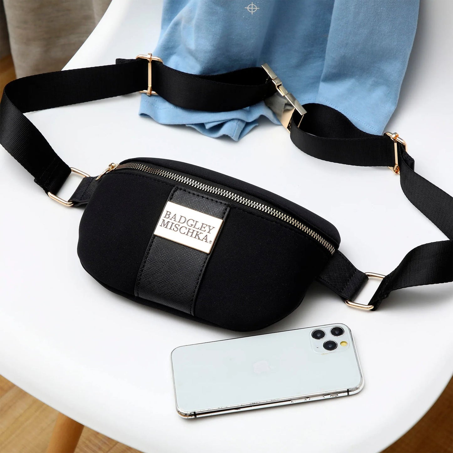 Badgley Mischka  Sage Sage Belt Bag | Crossbody Sling