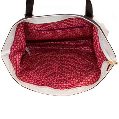 Badgley Mischka Anna XL Vegan Leather Weekender Duffel Bag