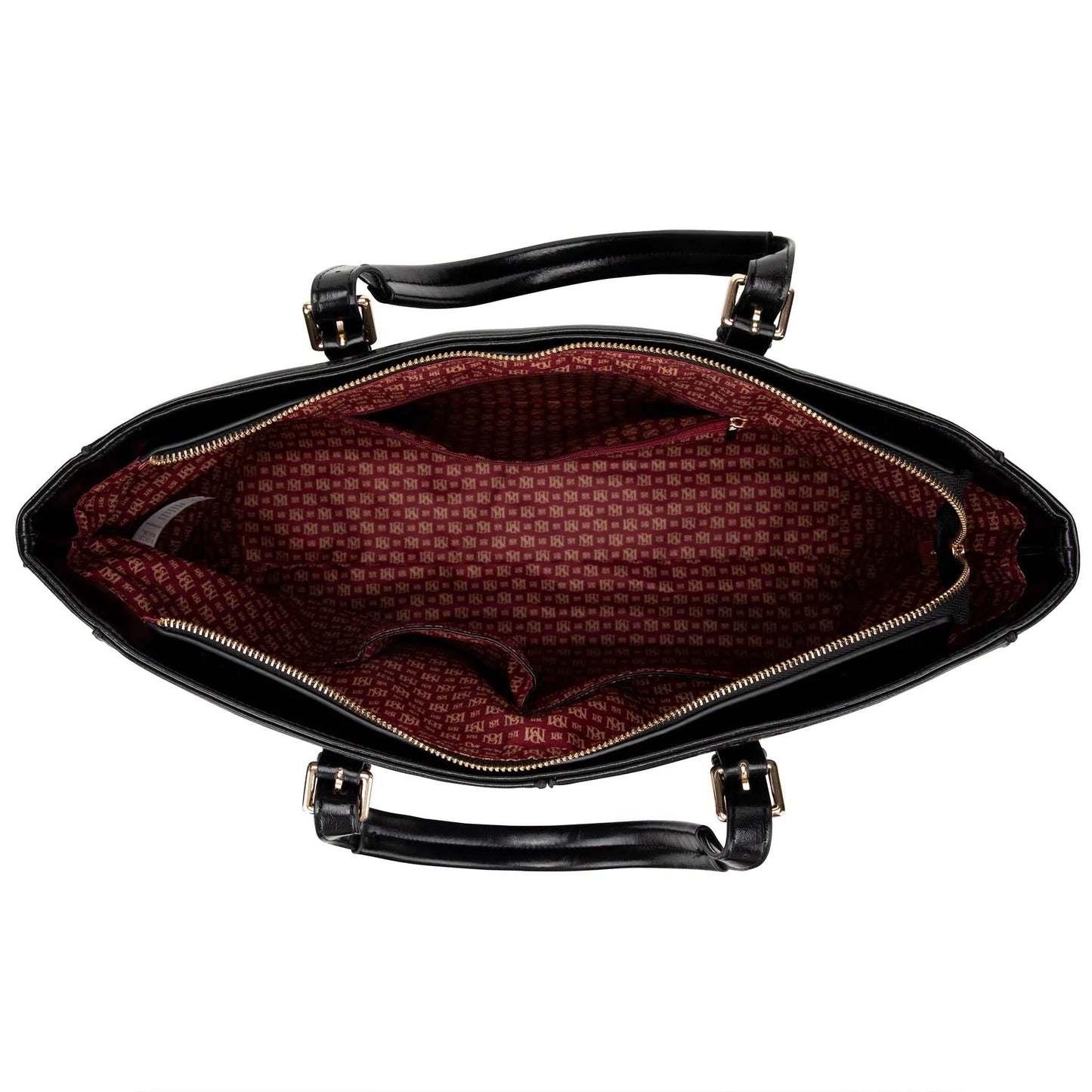 Badgley Mischka Julia Rustic Vegan Leather Weekender Duffel Bag