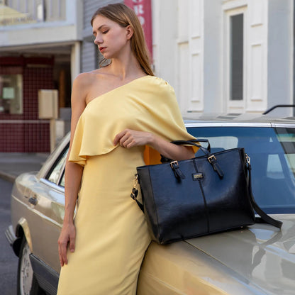 Badgley Mischka Julia Rustic Vegan Leather Weekender Duffel Bag