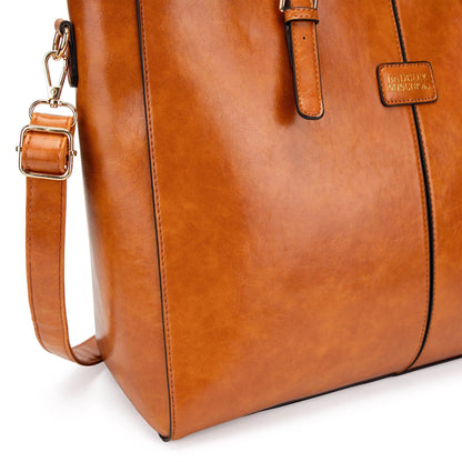 Badgley Mischka Julia Rustic Vegan Leather Weekender Duffel Bag