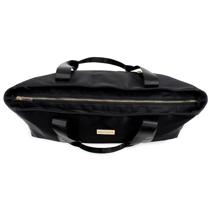 Badgley Mischka Uncomplicated Nylon Weekender Tote Bag