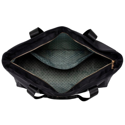 Badgley Mischka Uncomplicated Nylon Weekender Tote Bag