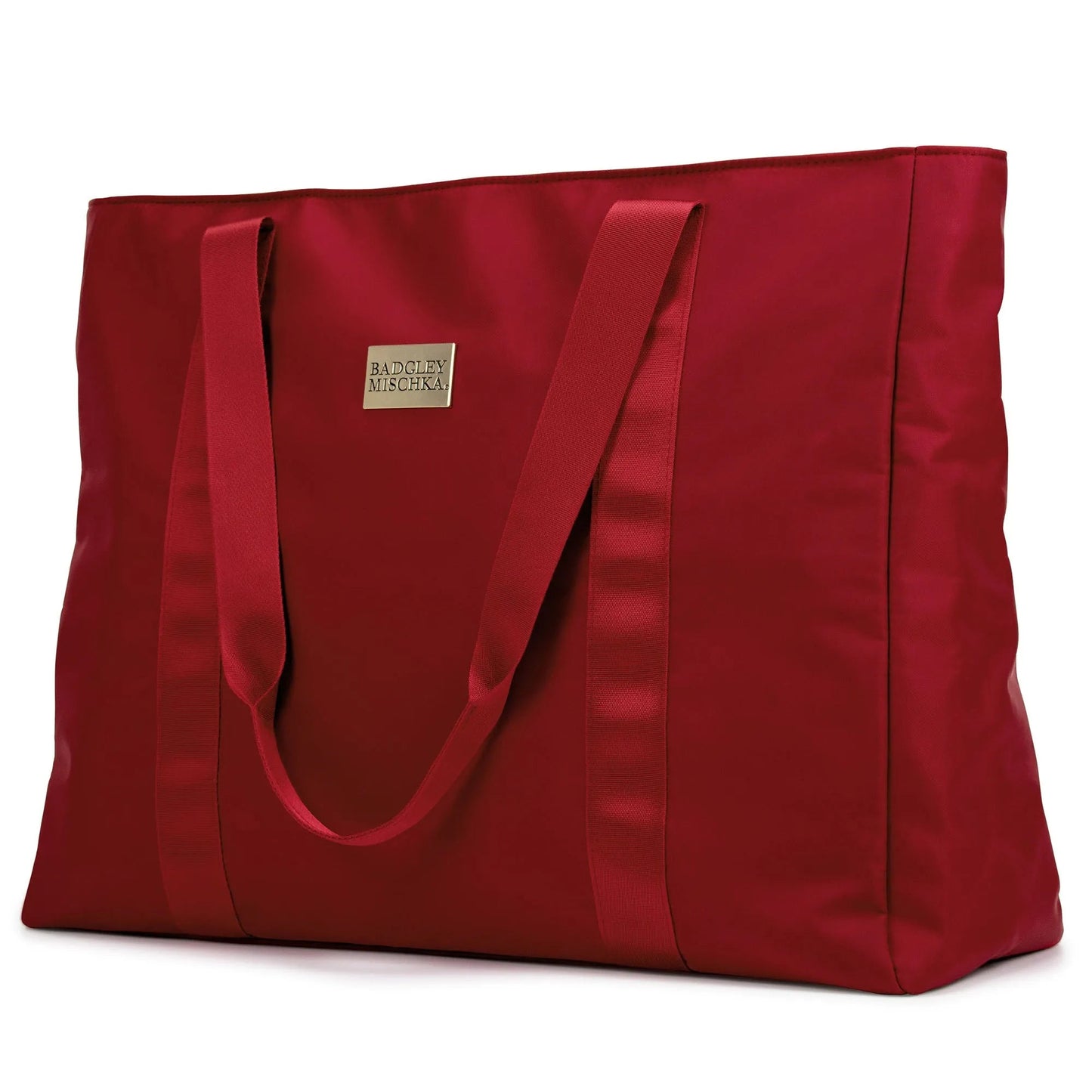 Badgley Mischka Uncomplicated Nylon Weekender Tote Bag