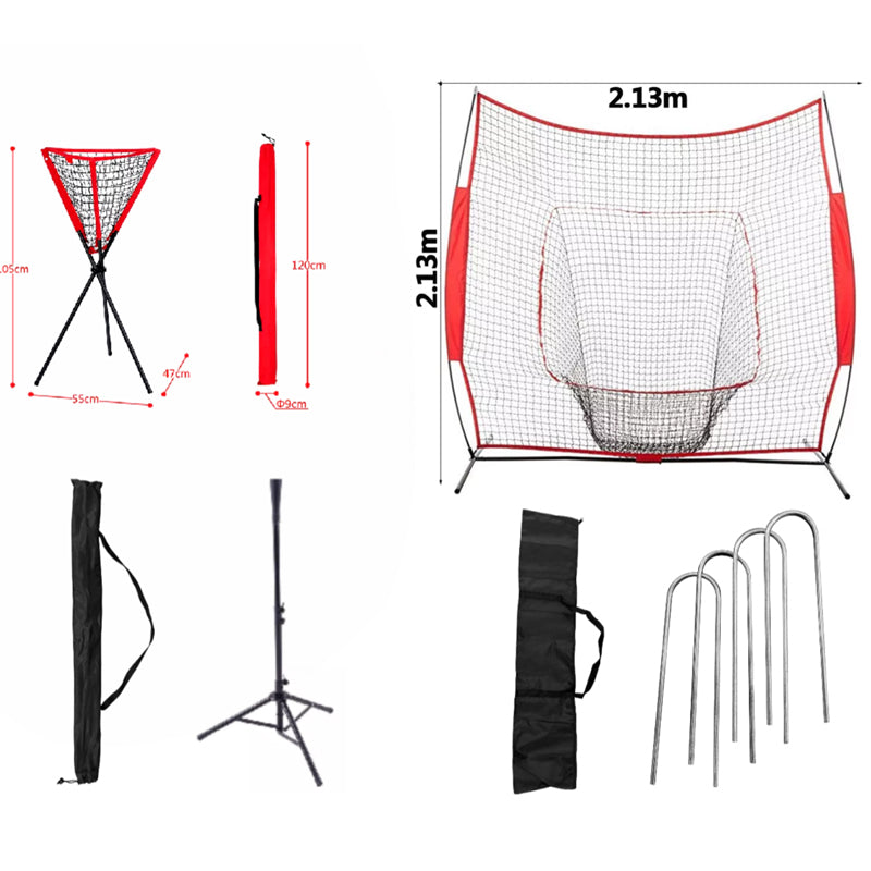 Barnett BNB-03 Kit Baseball Netting + Batting tee + Ball carrier net