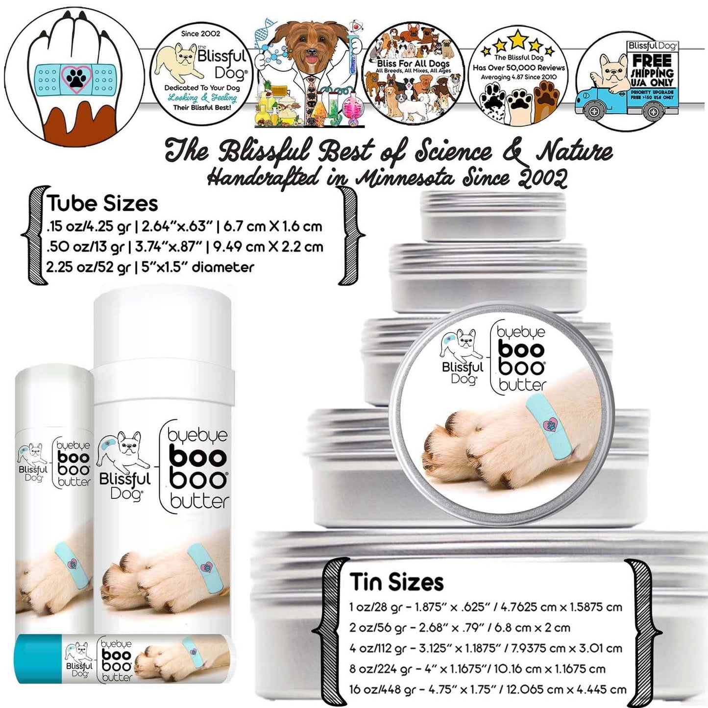 The Blissful Dog 1 Dog Bye Bye Boo Boo Butter