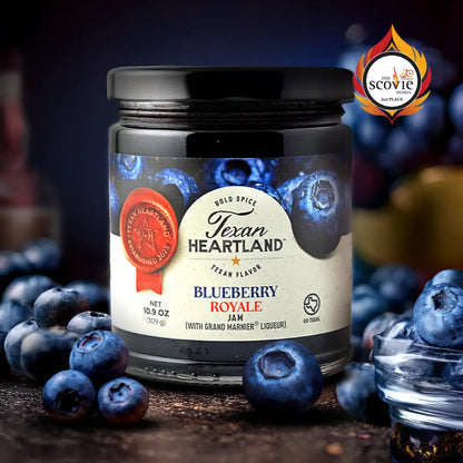 Texan Heartland Blueberry Royale Jam