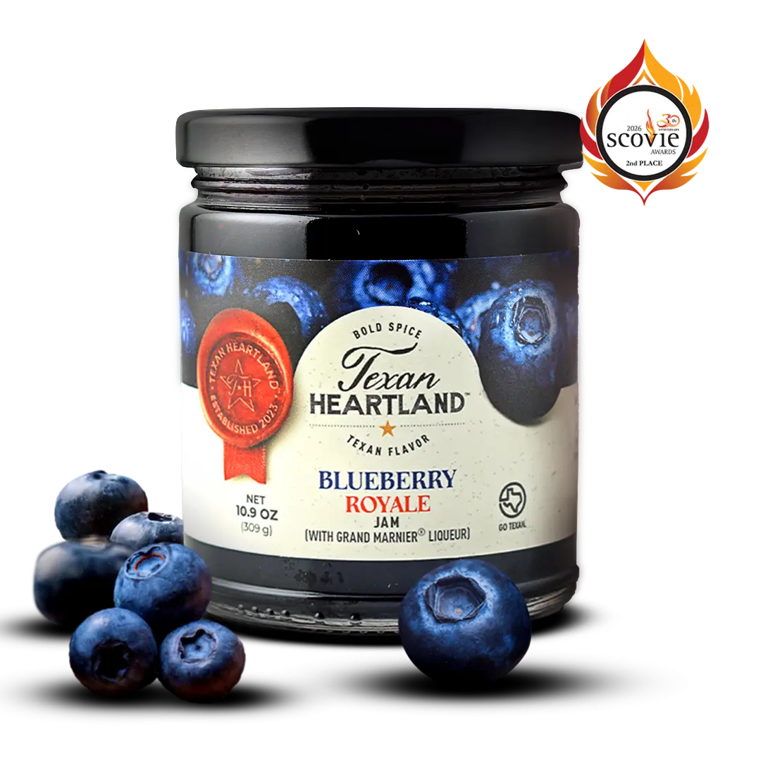 Texan Heartland Blueberry Royale Jam