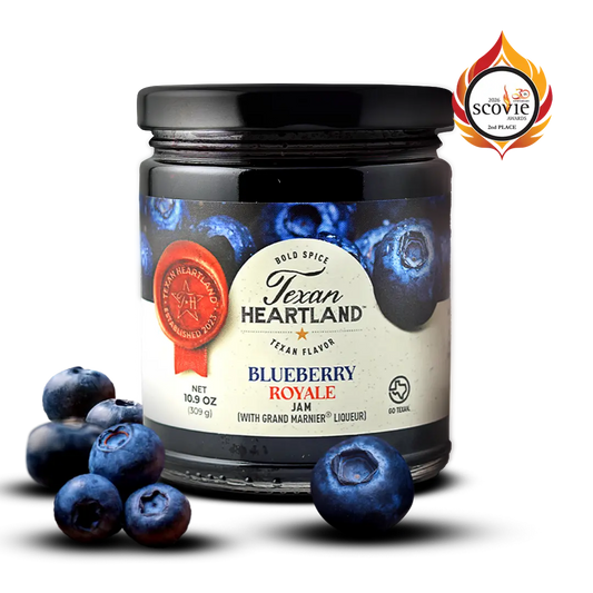 Texan Heartland Blueberry Royale Jam