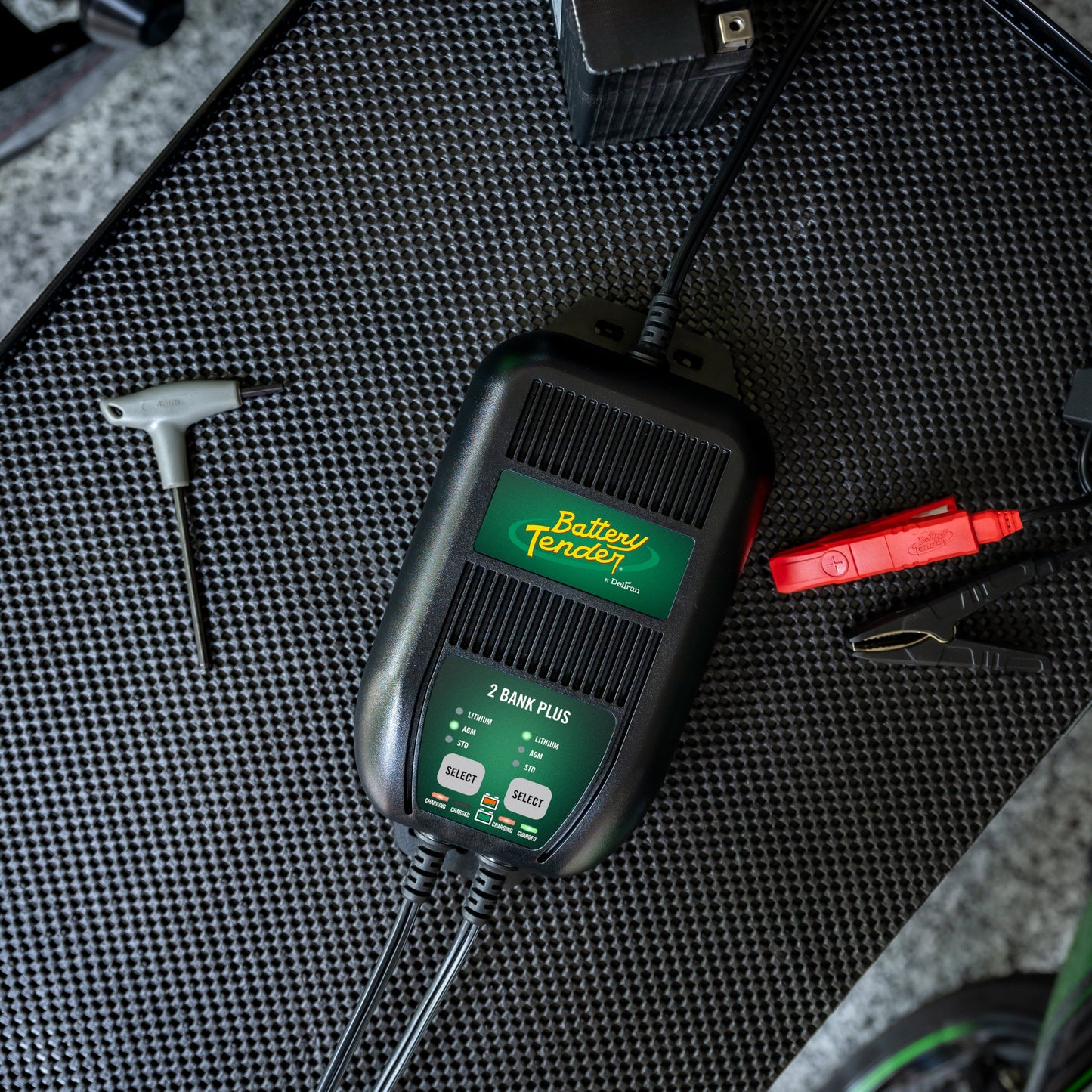 Battery Tender® 2-Bank, 1.25 AMP 12V Battery Charger
