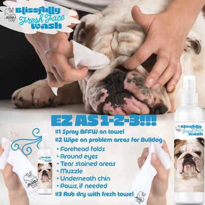 The Blissful Dog Bulldog Blissfully Fresh™ Face Wash