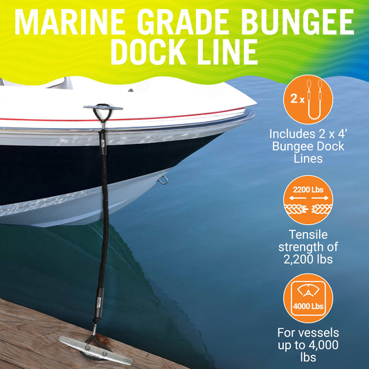 Better Boat - Bungee Dock Lines