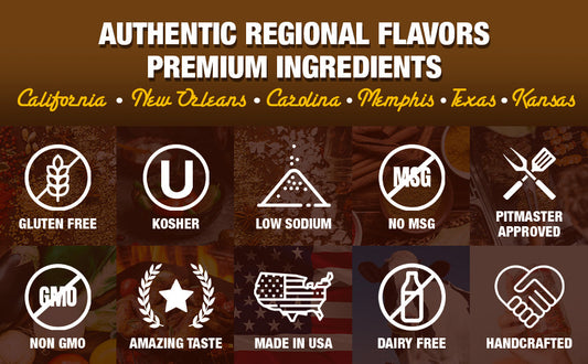 BBQ Bros Rubs "Kansas City Style" 1 LBer