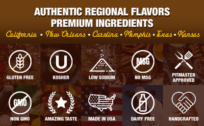 BBQ Bros Rubs "Carolina Style" 1 LBer