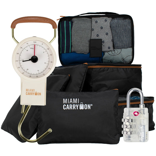 Miami Carry On Essential Travel Kit Combo