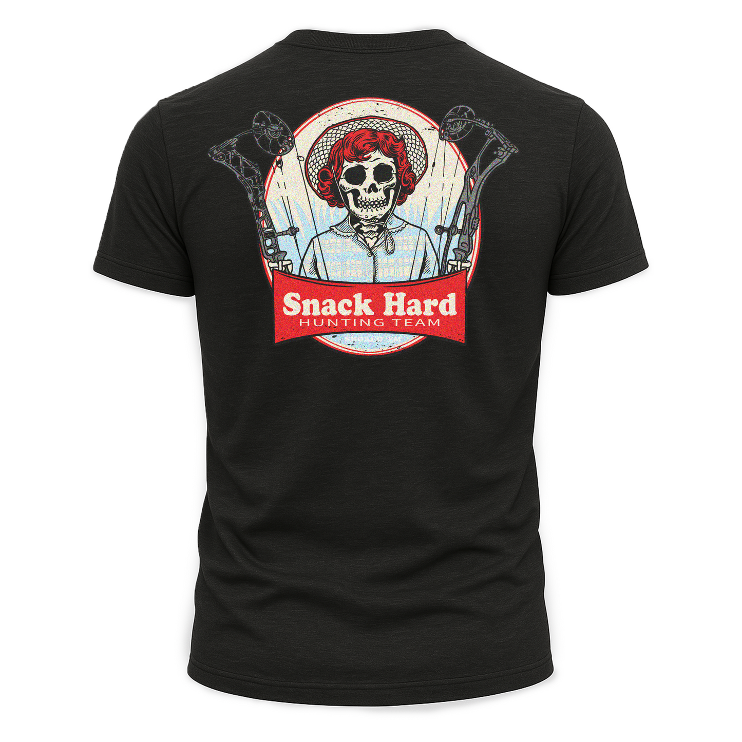 Bow Crew Apparel "Snack Hard Hunting Team" Tee