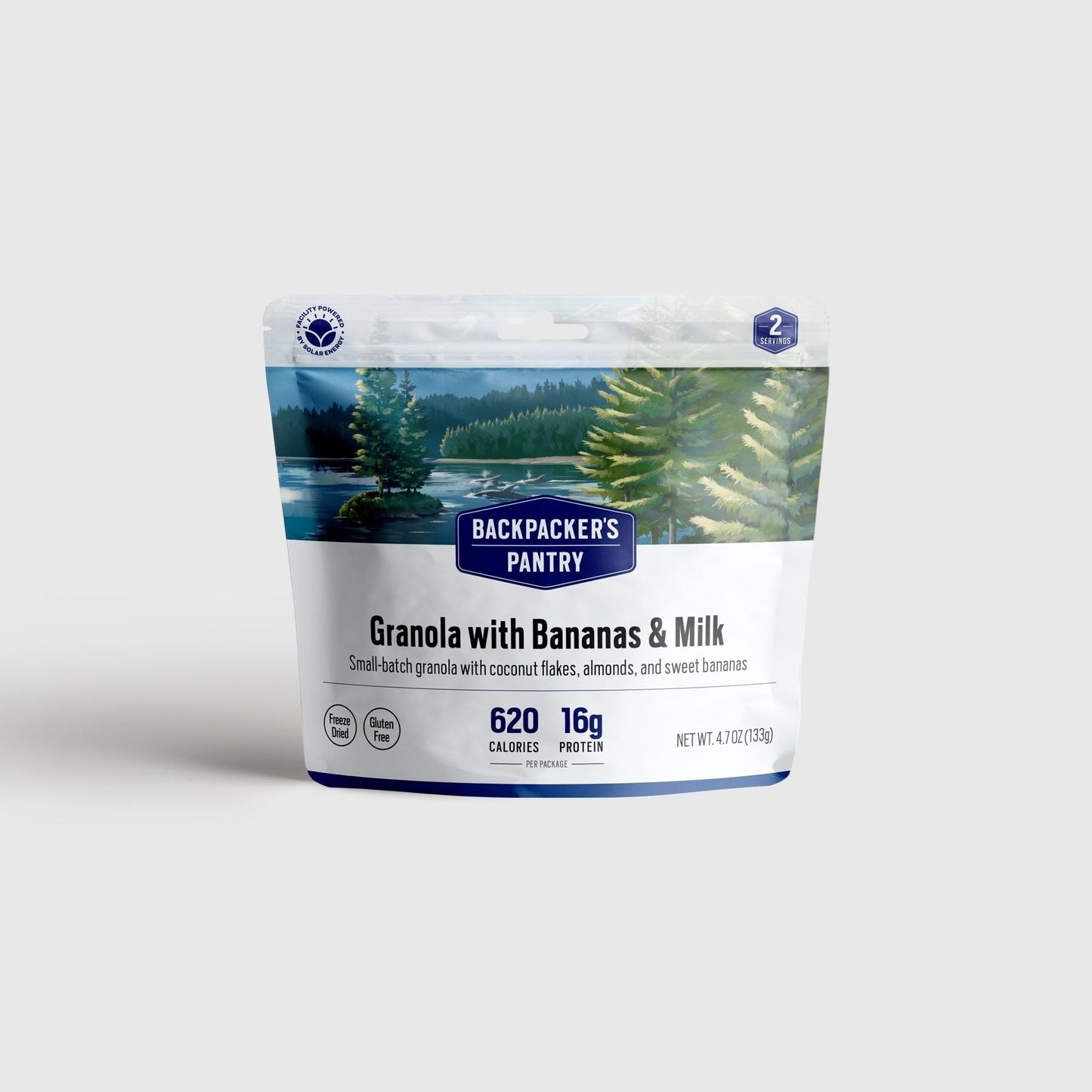 Backpacker's Pantry Granola with Bananas & Milk