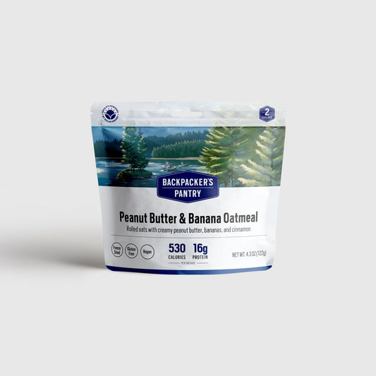 Backpacker's Pantry Peanut Butter & Banana Oatmeal