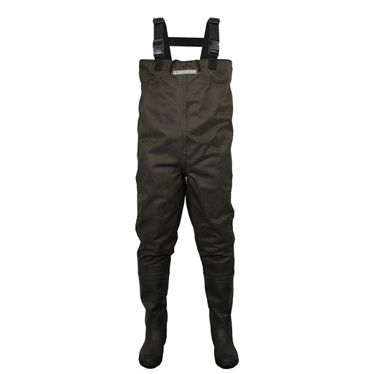 Paramount Outdoors Backwater 2-Ply Rubber Cleated Bootfoot Chest Wader