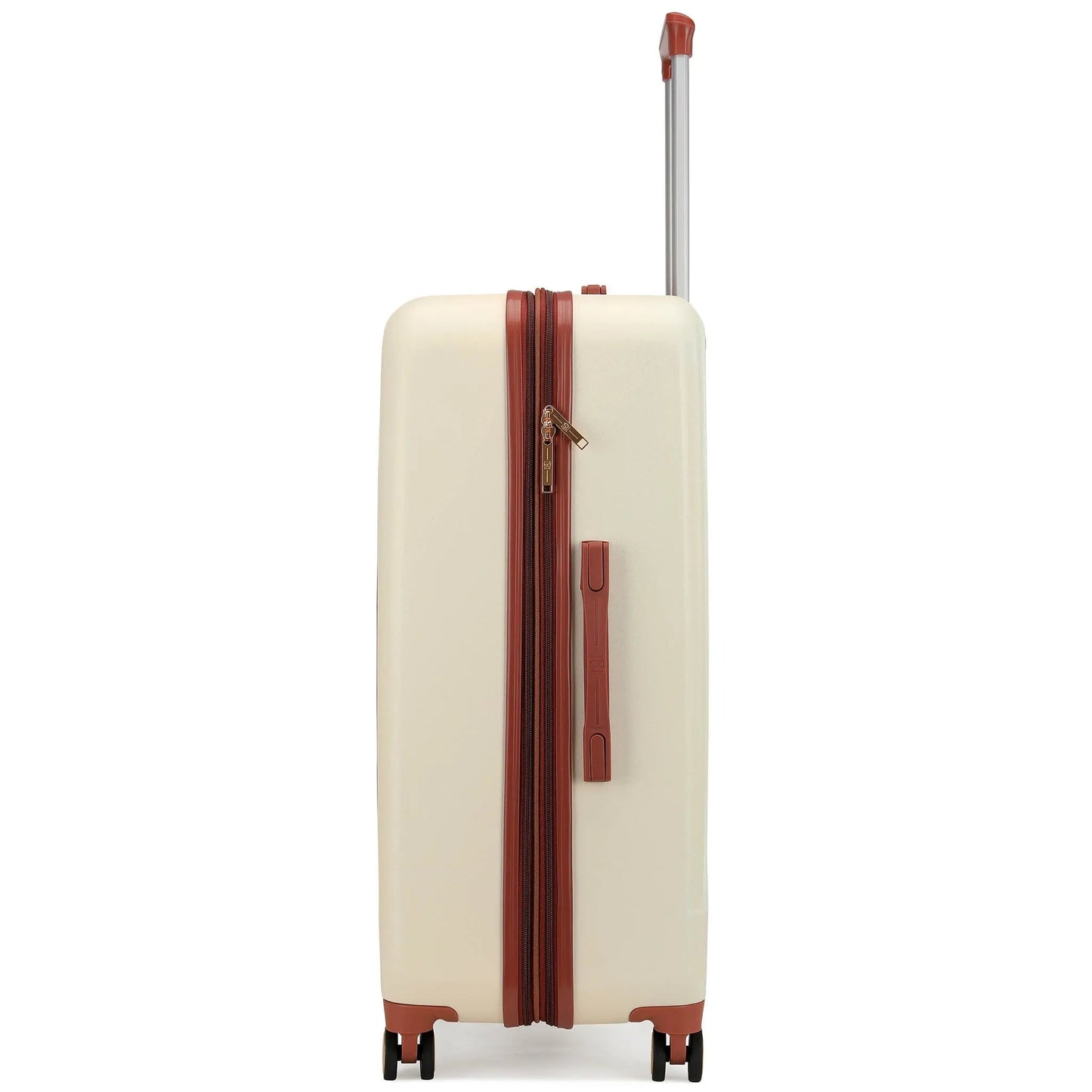 Badgley Mischka Mia 3 Piece Expandable Retro Luggage Set