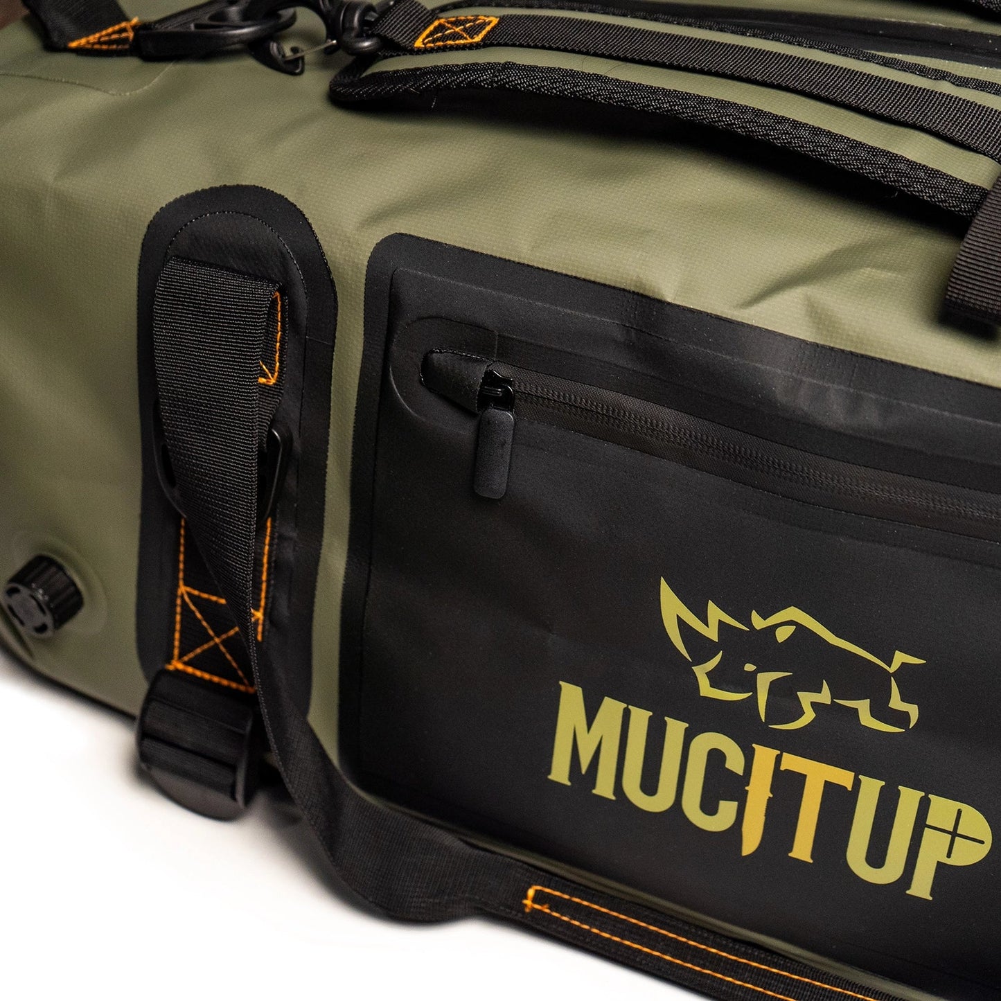 MUCITUP MUCTAC - MUCSAC 60L/40L Waterproof Duffle Bag with Backpack Straps, Air-Tight, Heavy Duty