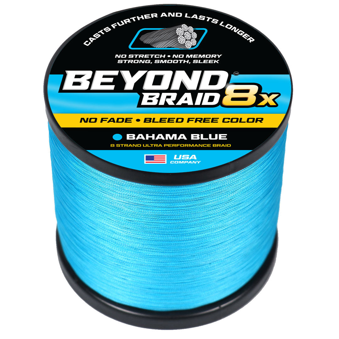 Beyond Braid - 8 Strand Braided Fishing Line Series - Super Sleek & Smooth Braided Fishing Line - High Performance Fishing Line For Saltwater & Freshwater