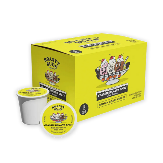 Roasty Buds Classic Banana Split Coffee Pods