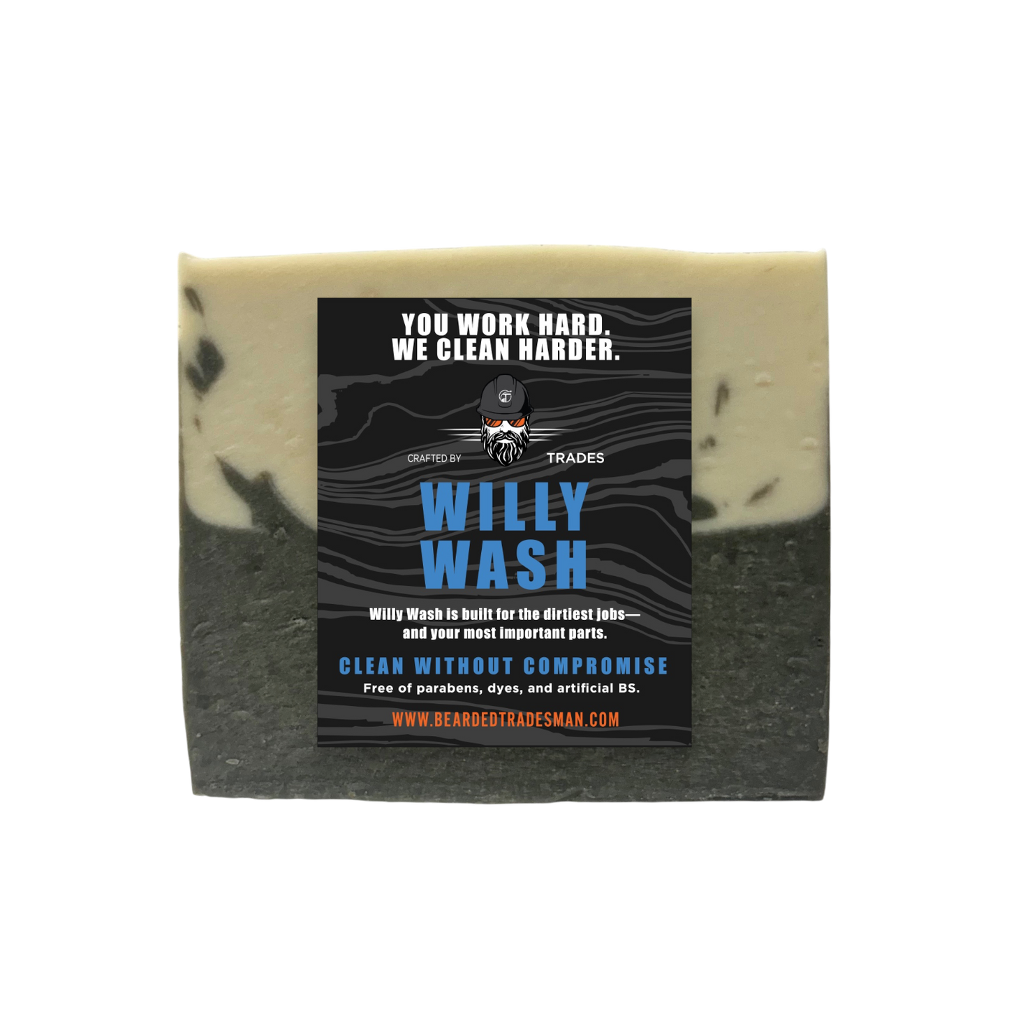 Bearded Tradesman Bare Knuckle - Unscented GRIT - Willy Wash