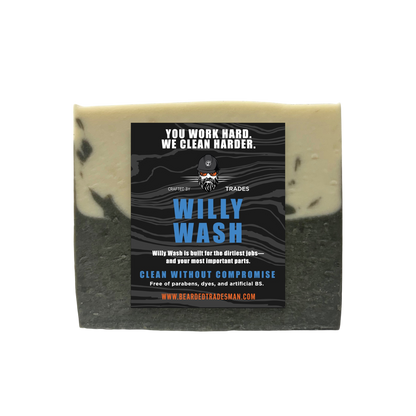 Bearded Tradesman Bare Knuckle - Unscented GRIT - Willy Wash