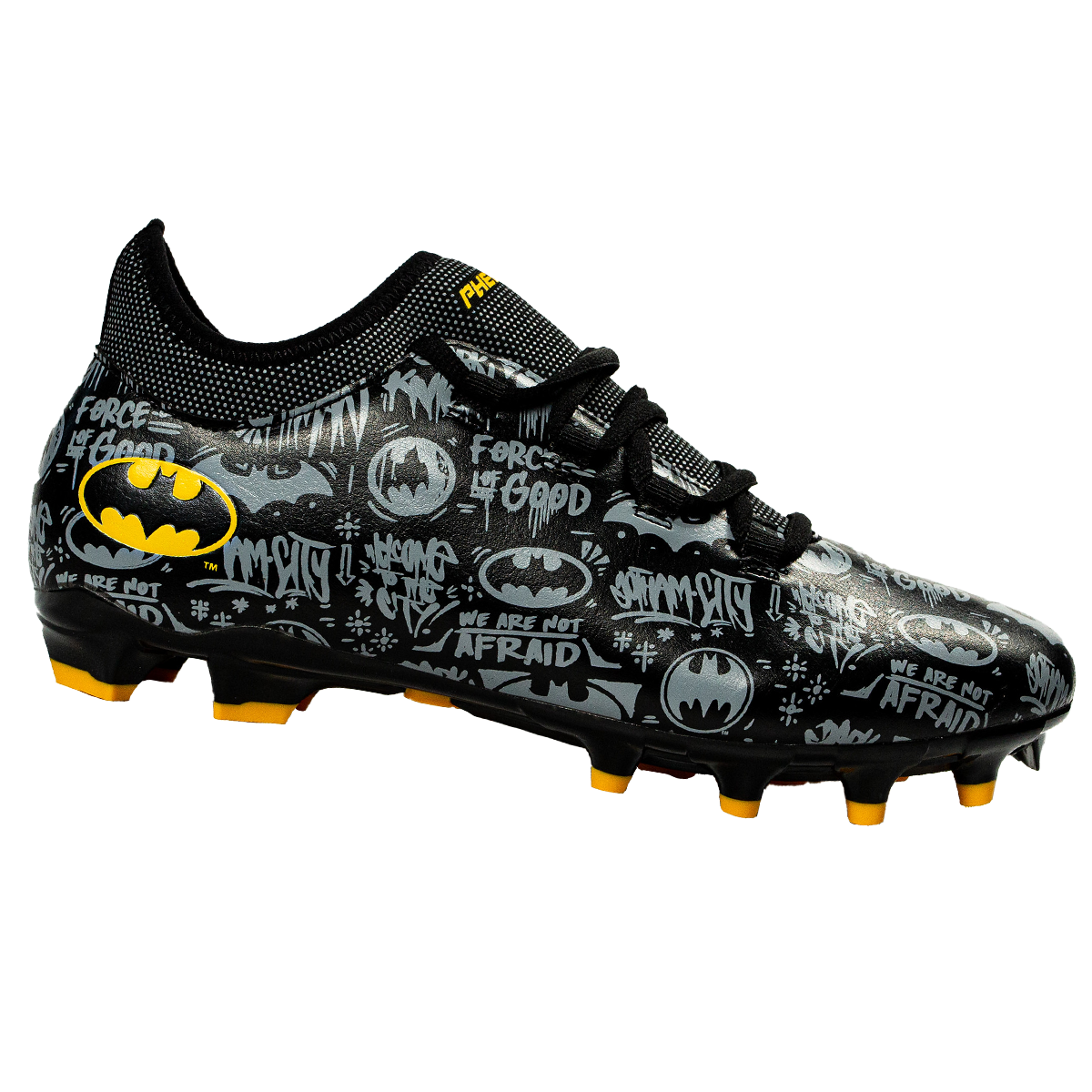 Batman Football Cleats - Velocity 2.0 by Phenom Elite