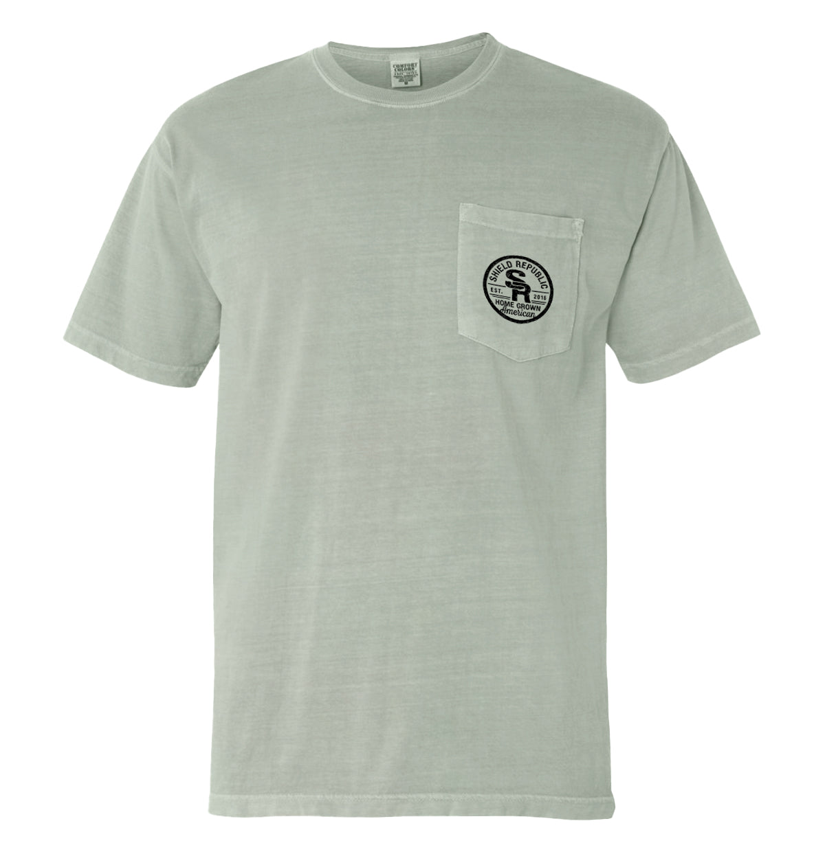 Shield Republic Dirty Hands American Grit Pocket Tee