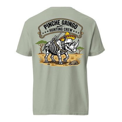 Pinche Gringo Hunting Crew Rhino Shirt