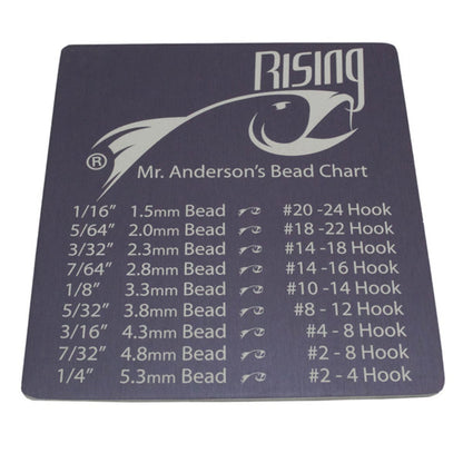 Rising Fishing Bead Chart Coaster